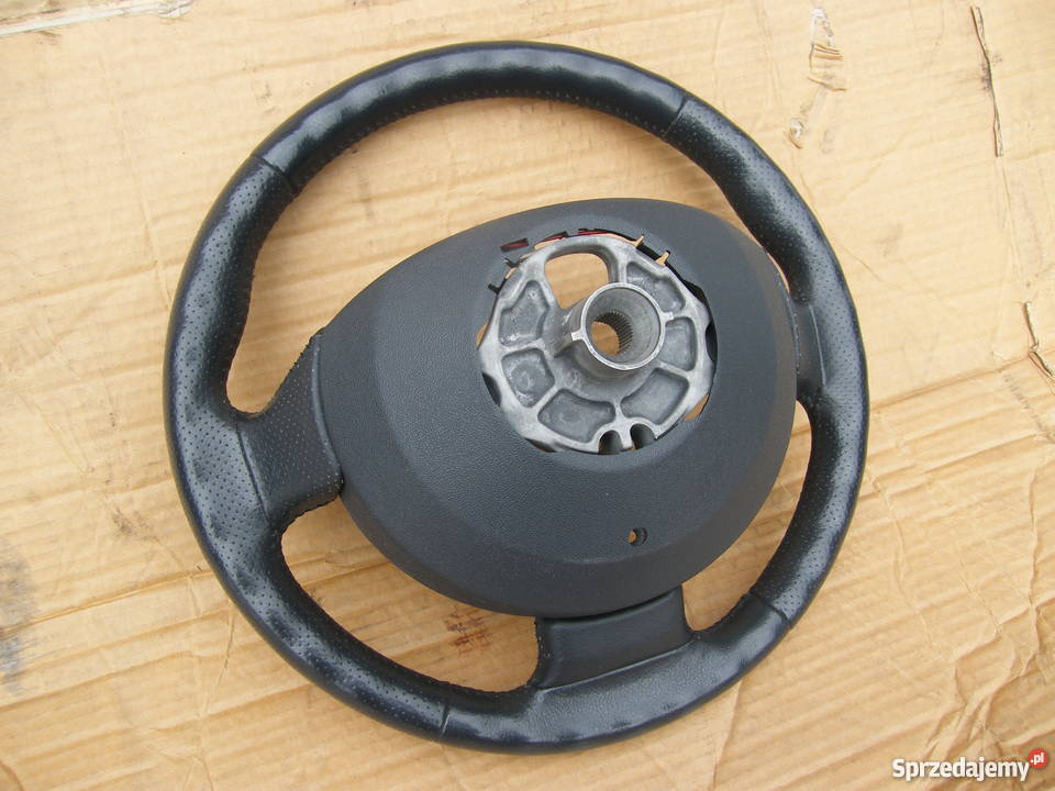 KIEROWNICA SKÓRZANA RENAULT SCENIC II STAN kierownice Wola Batorska