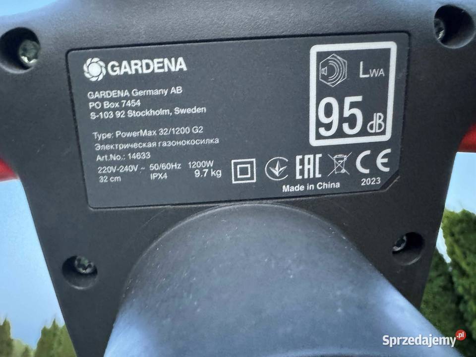 kosiarka elektryczna GARDENA PowerMax 120032 G2