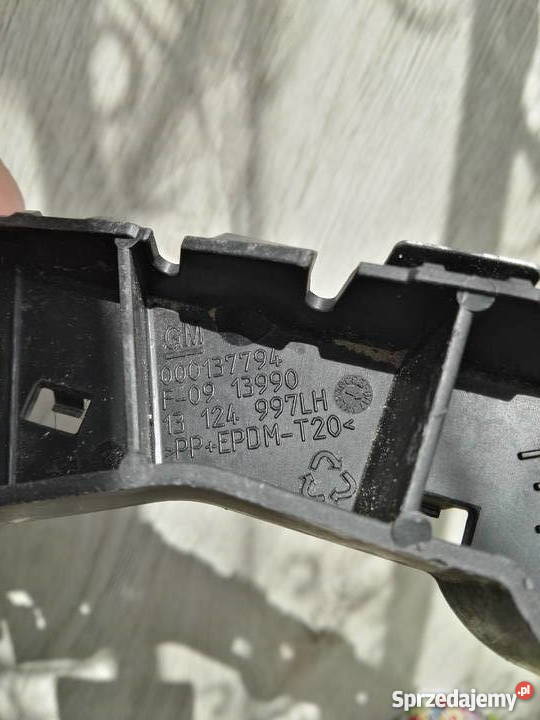 OPEL ZAFIRA B Lewy Ślizg Zderzaka Przód Międzychód