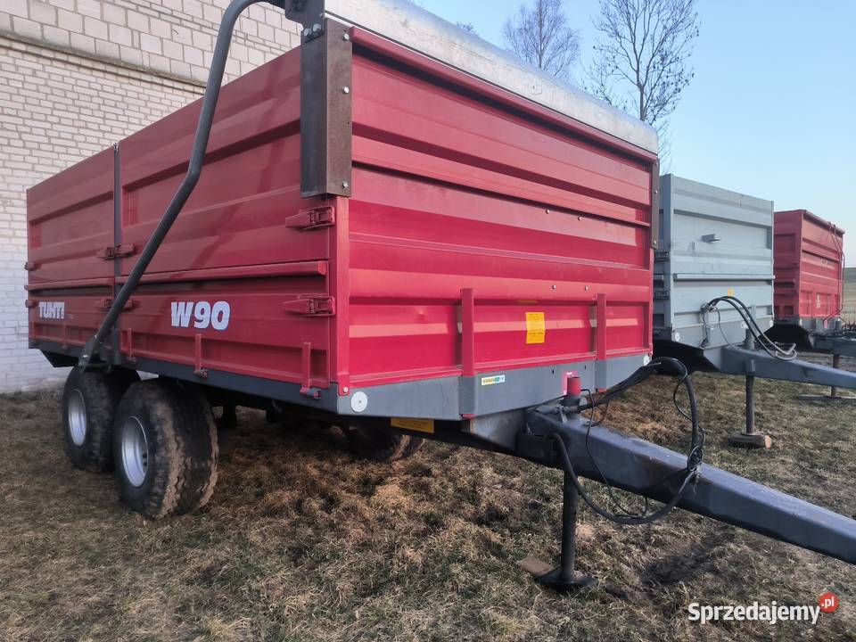 Przyczepy rolnicze nieuszkodzony podlaskie Korycin sprzedam