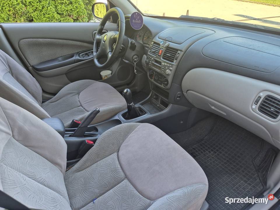 NISSAN ALMERA HATCHBACK 1500 BENZYNAGAZ wielofunkcyjna kierownica Almera