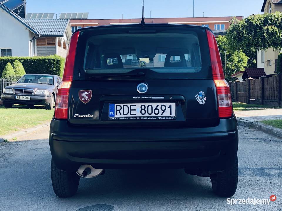 Fiat Panda II 11MPI 55 Czarny metalizowany Przeworsk