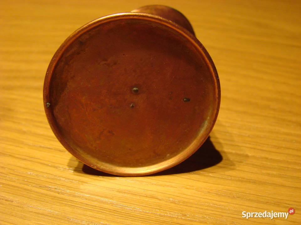 mały miedziany dzbanek Pruszcz Gdański