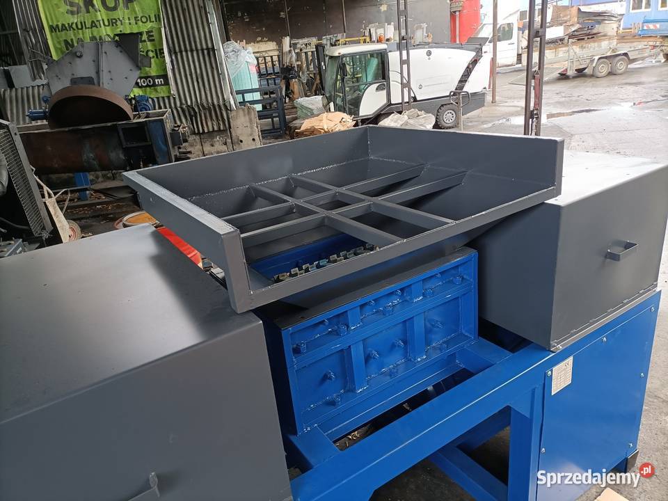 SHREDDER MŁYN DO UTYLIZACJI plastiku gumy szkła opolskie Kędzierzyn-Koźle