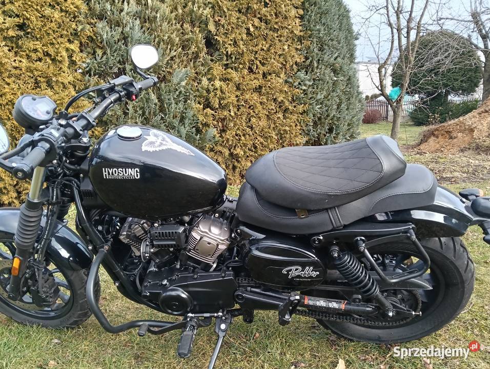 Hyosung Gv 125 siedzenie solo śląskie sprzedam