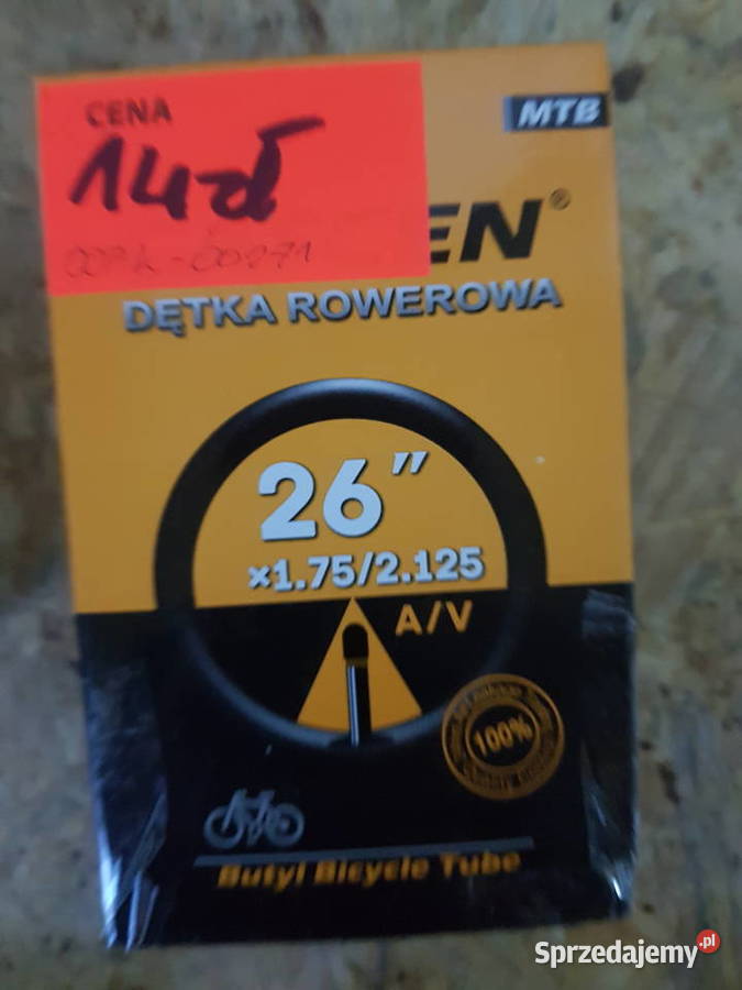 Dętka CST 26 x 1752125 z rowerowy AV 48 mm Głogowa
