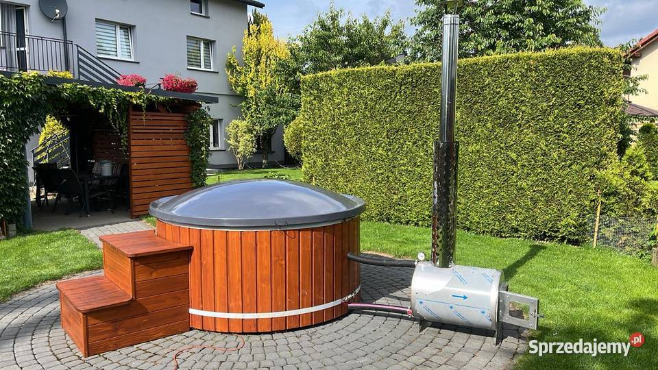 Balia ogrodowa,KOMPLET OPCJA/ Gorąca beczka, Jacuzzi, Ruska bania, Hot tub