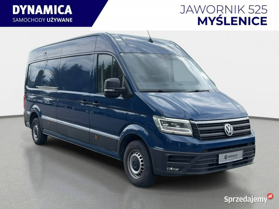 Volkswagen Crafter VAT 23 Furgon 20TDI 140 M6 elektryczne szyby Volkswagen Myślenice sprzedam