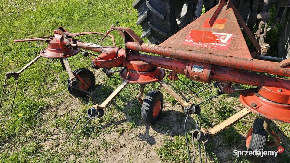 Przetrząsarka do siana fahr 4m 4 gwiazdy kujawsko-pomorskie Brodnica