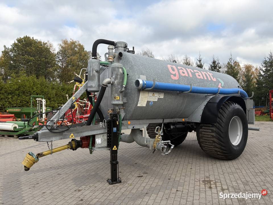 Beczkowóz Garant 11700 litrów beczka szambiarka Rolnictwo Myszyniec