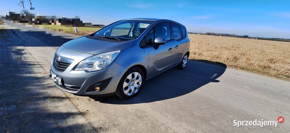 Meriva 14 gaz salon polski 2010r benzyna+LPG Meriva Rawa Mazowiecka