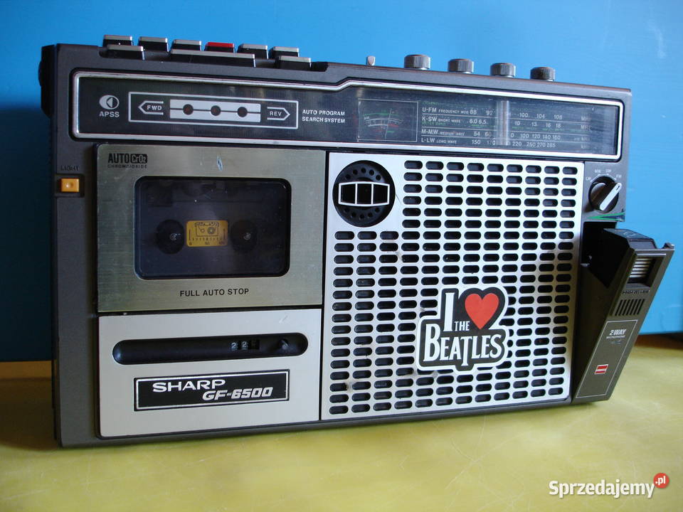 Radiomagnetofon SHARP GF6500 Zielona Góra