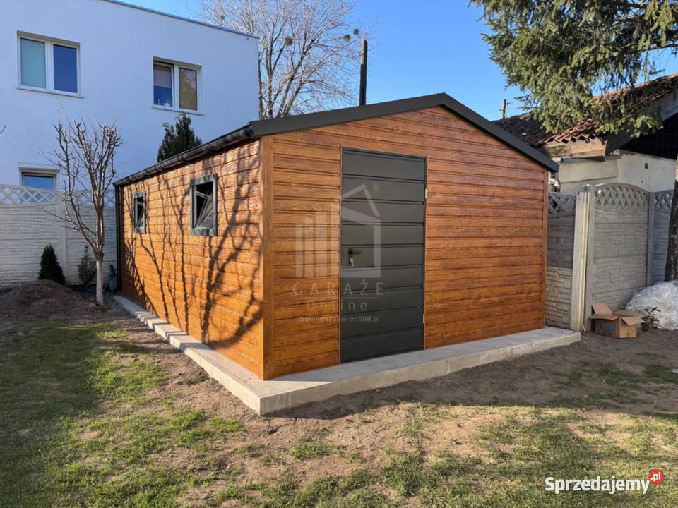 Schowek domek ogrodowy 3x5m drzwi 2x okno dach Jarocin