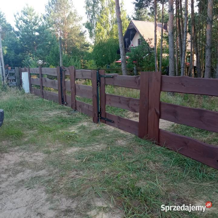 Drewniane ogrodzenie RANCZO Rynarzewo