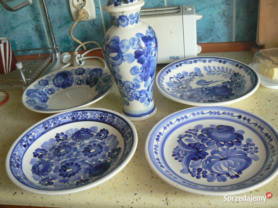 Talerze Włocławek Porcelana i szkło Kębłowo sprzedam