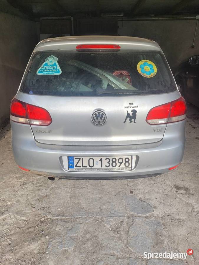 Golf 6 uszkodzony 16l Zarejestrowany w Polsce zachodniopomorskie Resko