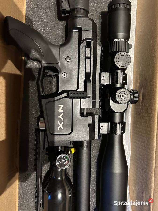 Wiatrówka Pcp 55 mm reximex nyx z optyka mazowieckie Białobrzegi