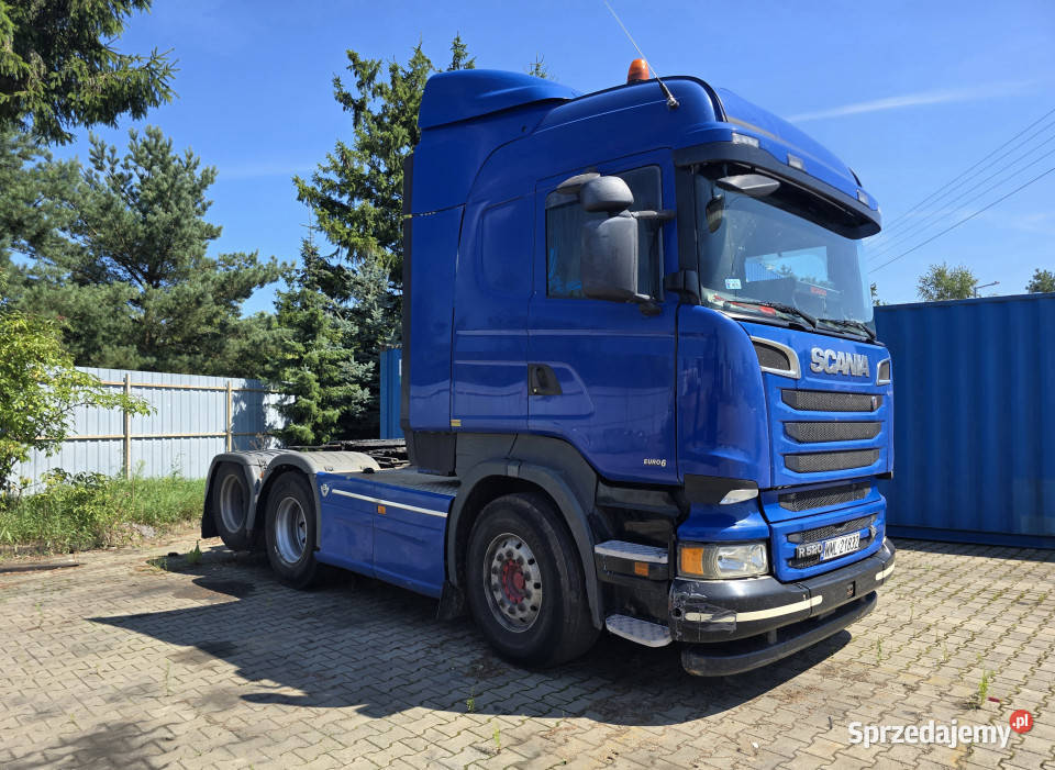 Ciągnik siodłowy SCANIA R520 V8 Euro 6 2017 r Napęd 2 lub więcej osi
