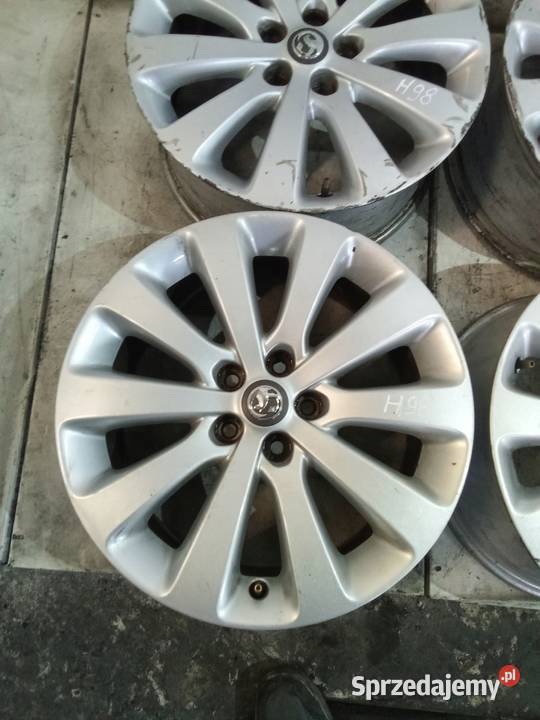 H98 FELGI ALUMINIOWE ASTRA J 5X105 7JX17 aluminiowe Opole Lubelskie