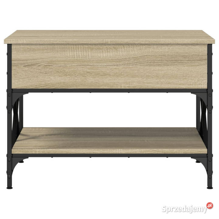 Stolik kawowy dąb sonoma 70x50x50 WM845352 mazowieckie Warszawa