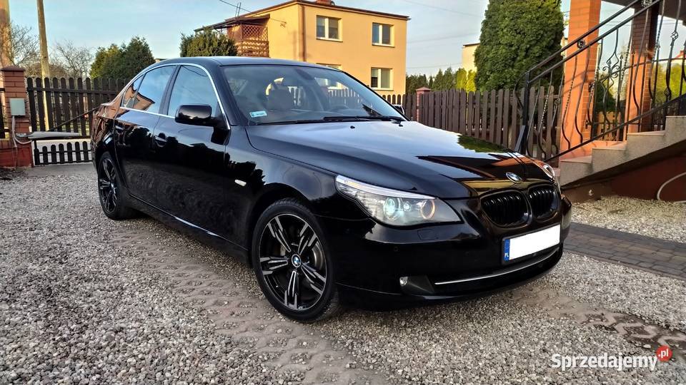 BMW e60 535D Sedan Lift Czarny Zadbany 3000cm3 Toruń