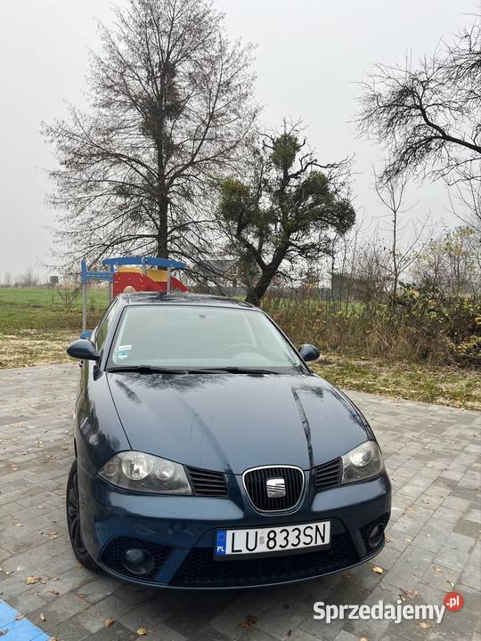 Seat Ibiza 12 70 Benzyna Gaz 2007r Nowe opony Ibiza lubelskie Tomaszów Lubelski