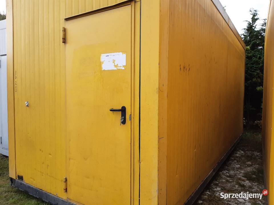 Kontener biurowy szatniowy żółty Swarzędz 37