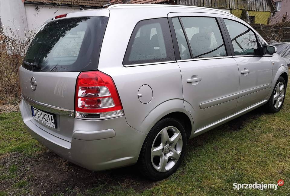 Opel Zafira 2008 r zadbany mały przebieg Benzyna 4/5 Motoryzacja dolnośląskie