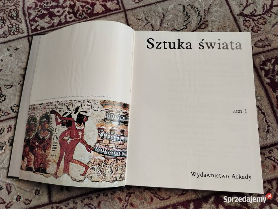 10tomowy zestaw encyklopedii Sztuka Świata Bytom