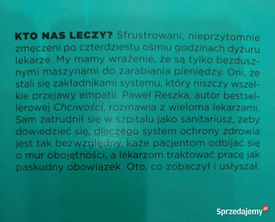 Mali bogowie O znieczulicy polskich lekarzy Wrocław