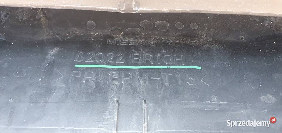 NISSAN QASHQAI J10 LIFT ZDERZAK PRZÓD PRZEDNI lubuskie Trzciel