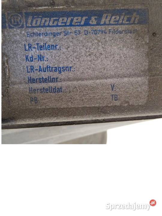 CHŁODNICA WODY 81066200084 RADIATOR Chłodnie wody