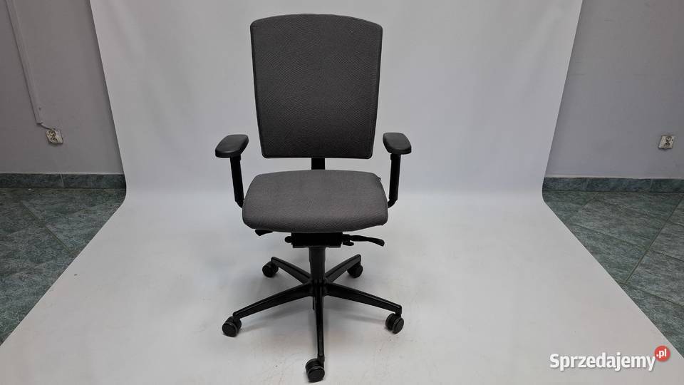 Fotel biurowy krzesło obrotowe Sitag EL100 szare Poznań sprzedam