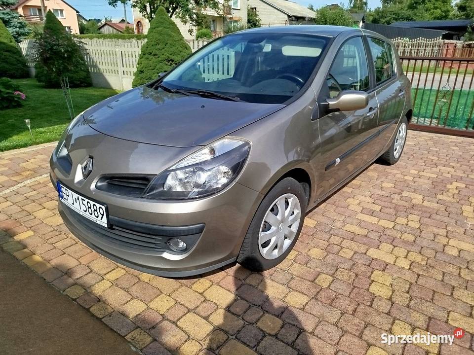 Renault Clio 12 TCE Benzyna Rok produkcji 2008 Pajęczno