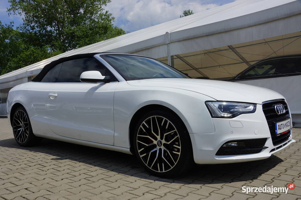 Audi A5 20 TDI CR 177 Cabrio Lift SLine BO Navi światła przeciwmgielne sprzedam