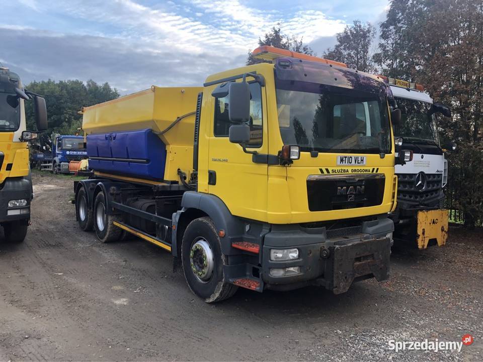 Man tgm 26340 6x4 euro 5 piaskarka solarka Ropczyce