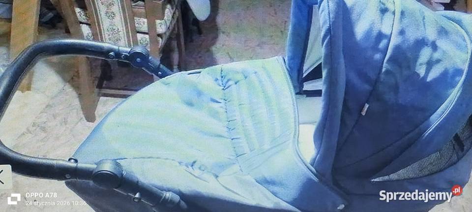 wózek dziecięcy 3 w 1 niebieski 20kg zachodniopomorskie Gryfino