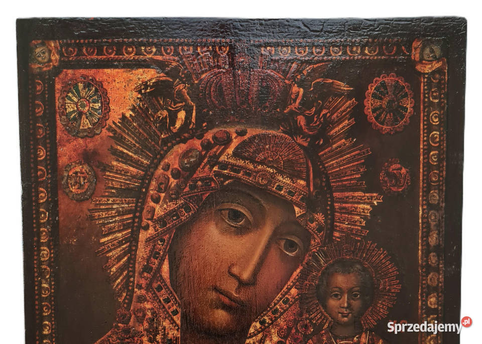 Ikona Matka Boża Kazańska 0033 Malarstwo