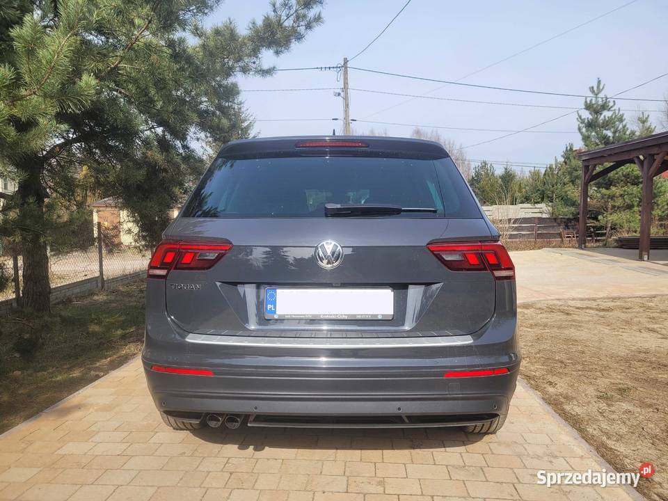 VW Tiguan 2018 diesel 19683 przebieg 95 światła do jazdy dziennej Tiguan Zgierz sprzedam