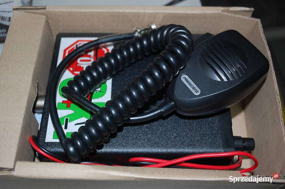 CB radio President Harry III ASC 1224V Antena śląskie Dąbrowa Górnicza
