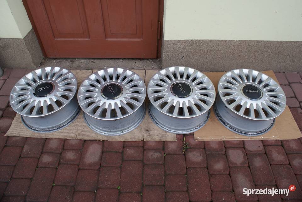 Alufelgi 6Jx15 4x98x581 ET35 Fiat 500 Panda podkarpackie Dynów
