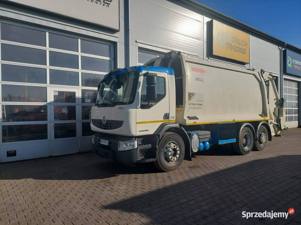 śmieciarki Renault Premium 280 Renault Premium diesel Sokołów sprzedam