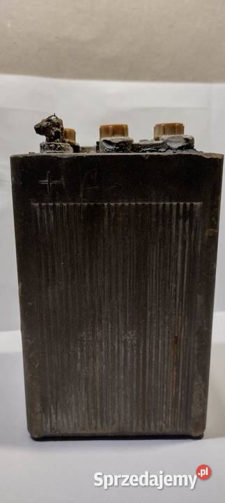 Stary oryginalny akumulator PRL Bielsko Biała 8 Pozostałe śląskie Łaziska Górne