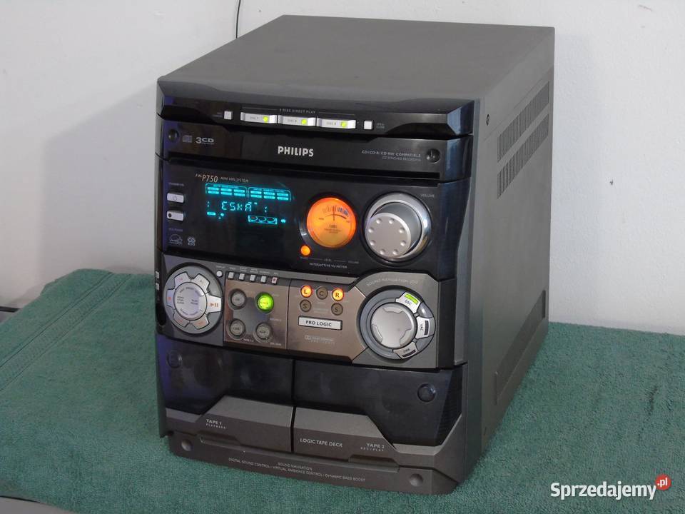 Wieża Philips FWP750 CD AUX RDS DOSTAWA podkarpackie sprzedam