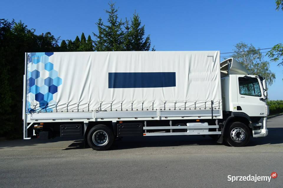 DAF CF 250 Euro 6 burto firanka z windą706 centralny zamek Góra Kalwaria
