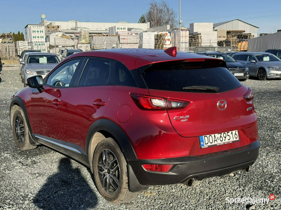 Mazda CX3 20 150 4x4 2017r 54 MRCC HUD Navi nieuszkodzony Wojkowice