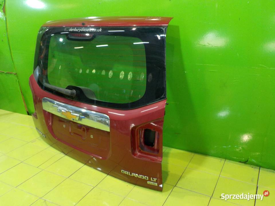 CHEVROLET ORLANDO 11r klapa tyl Suków