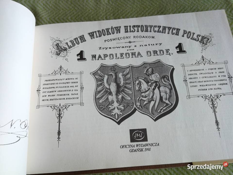 Album widoków historycznych Polski Napoleon Orda Poradniki, albumy i reportaże Szczecin