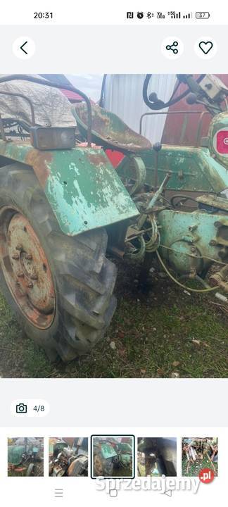 Ciągnik rolniczy ogrodniczy