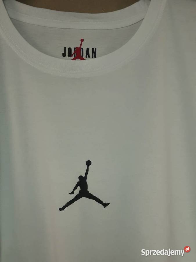 Biale koszulki Jordan M do XXLnowe bez metek